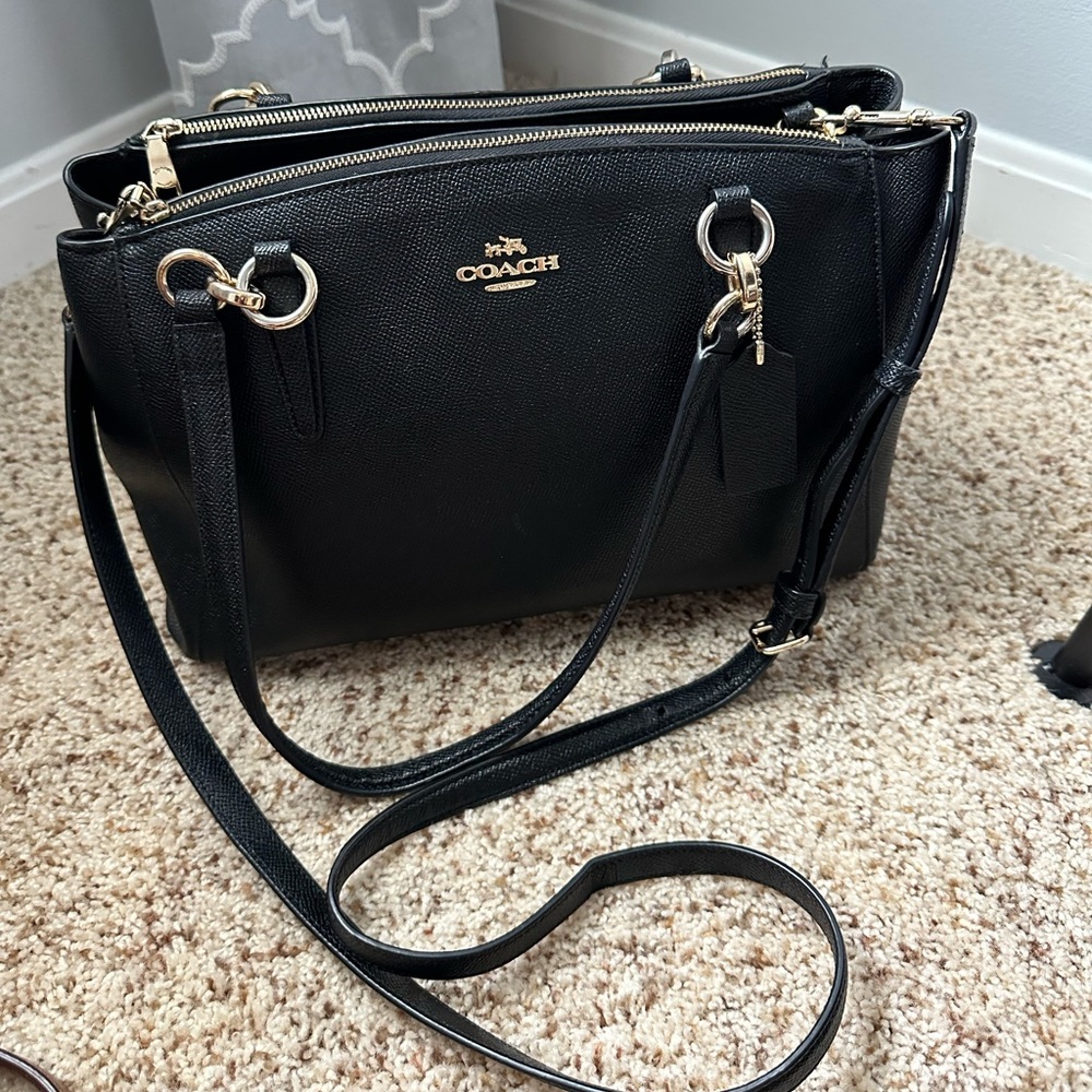 Coach Christie Carryall in Crossgrain Leather